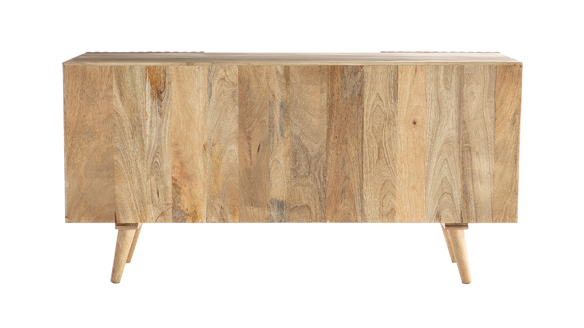 Credenza in mango con porte scorrevoli ALBA