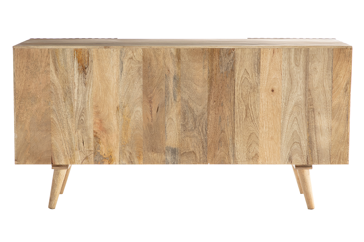 Credenza in mango con porte scorrevoli ALBA