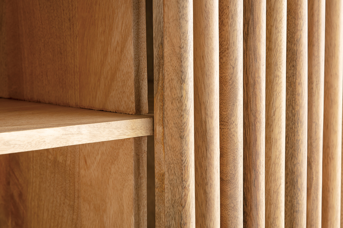 Credenza in mango con porte scorrevoli ALBA