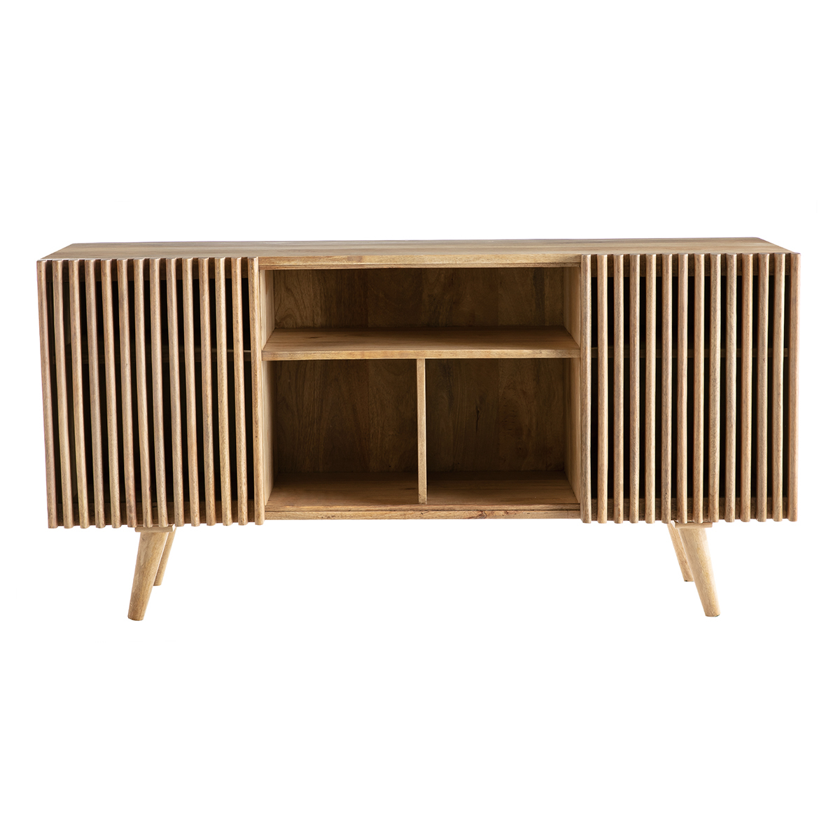 Credenza in mango con porte scorrevoli ALBA