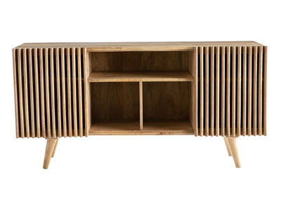 Credenza in mango con porte scorrevoli ALBA