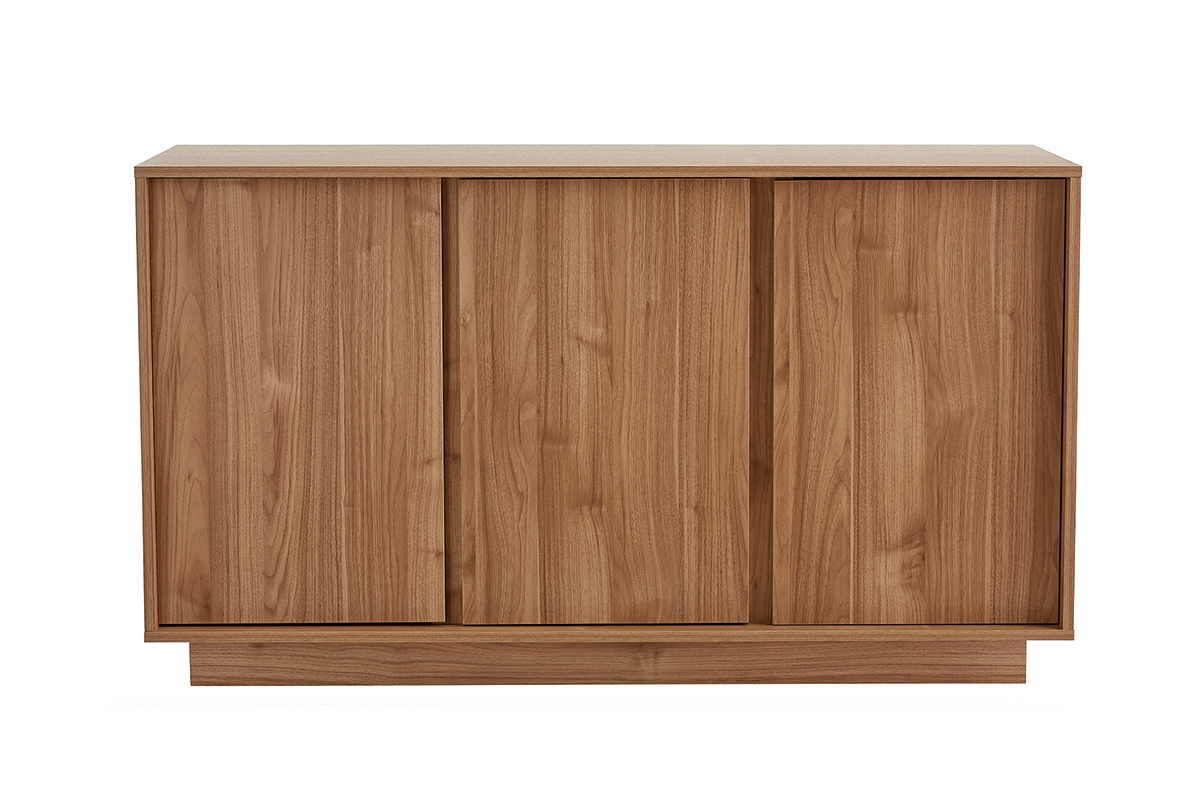 Credenza scandinava 3 ante finitura rovere L138 cm COMO