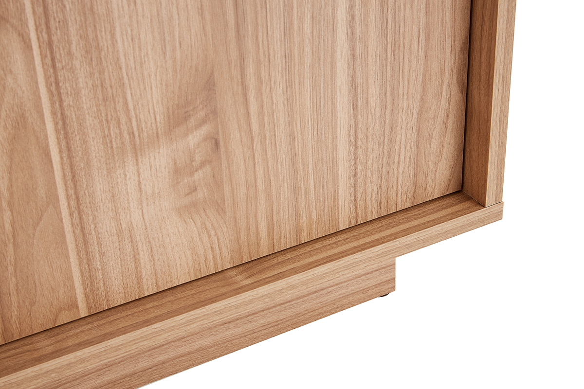 Credenza scandinava 3 ante finitura rovere L138 cm COMO