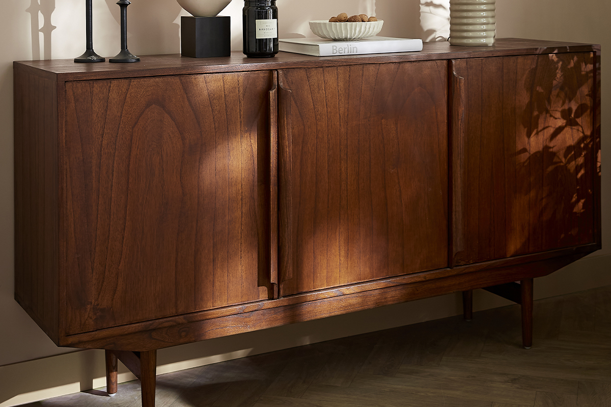 Credenza scandinava 3 ante L160 cm SEVEN