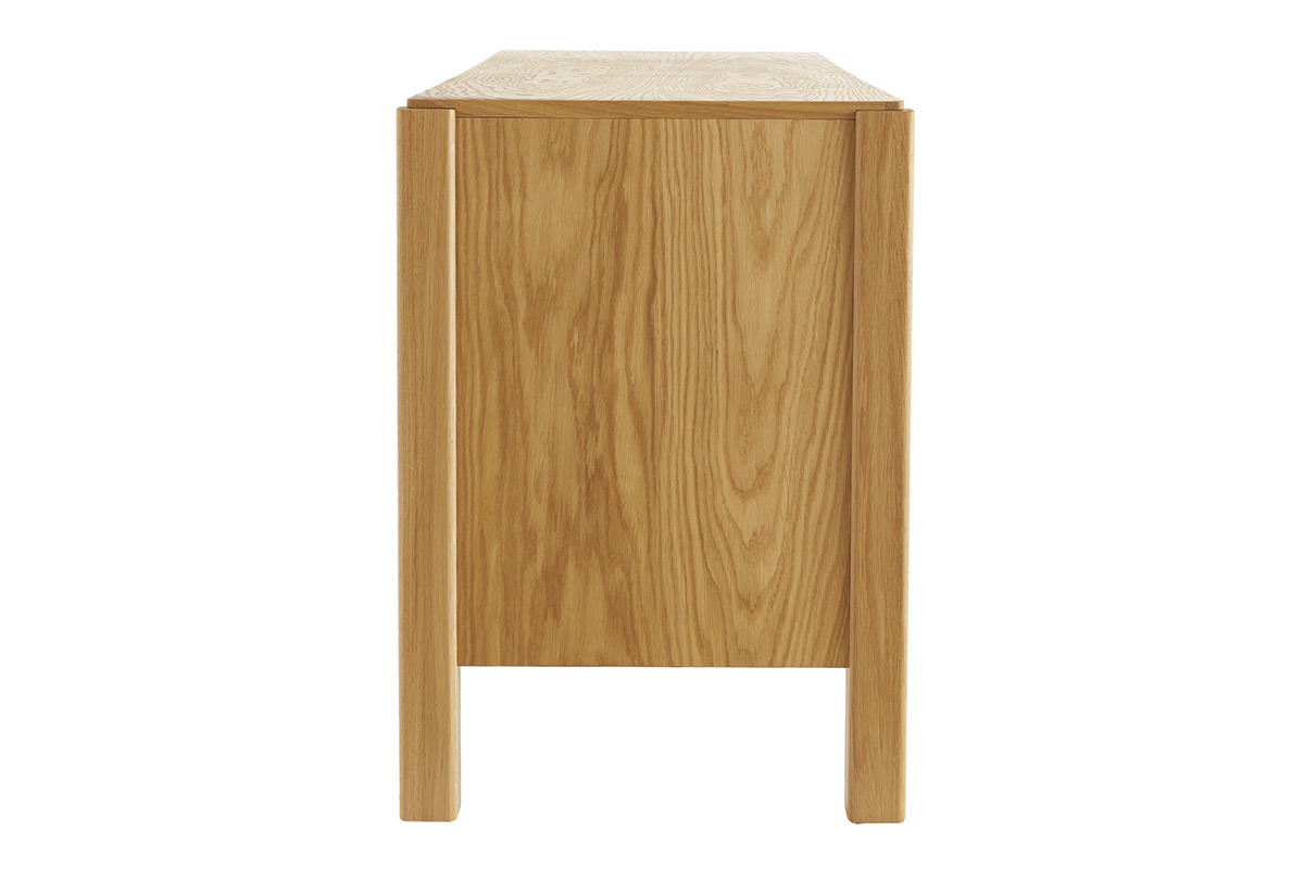 Credenza scandinava 3 ante legno rovere L166 cm AGALI