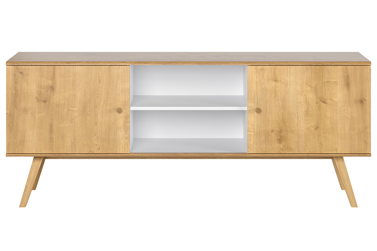 Credenza scandinava legno chiaro L180 cm GOLA