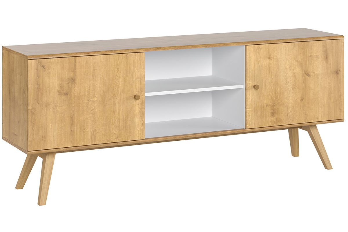 Credenza scandinava legno chiaro L180 cm GOLA