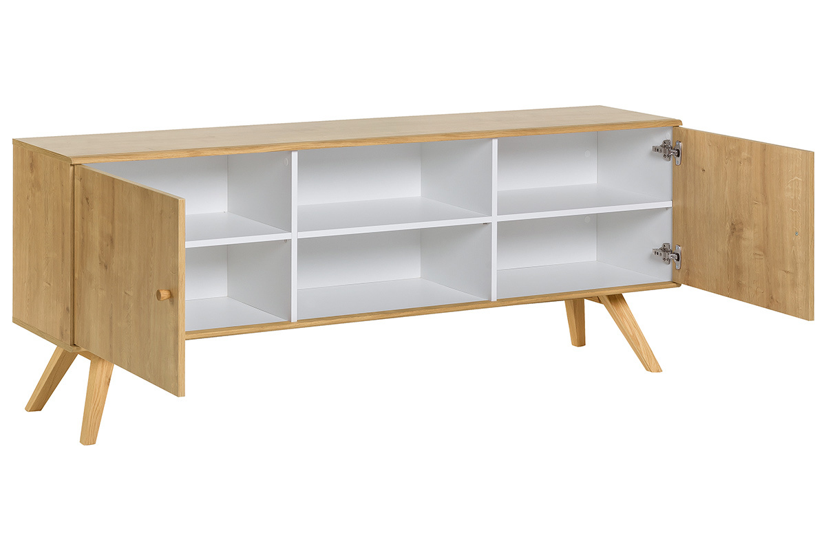 Credenza scandinava legno chiaro L180 cm GOLA