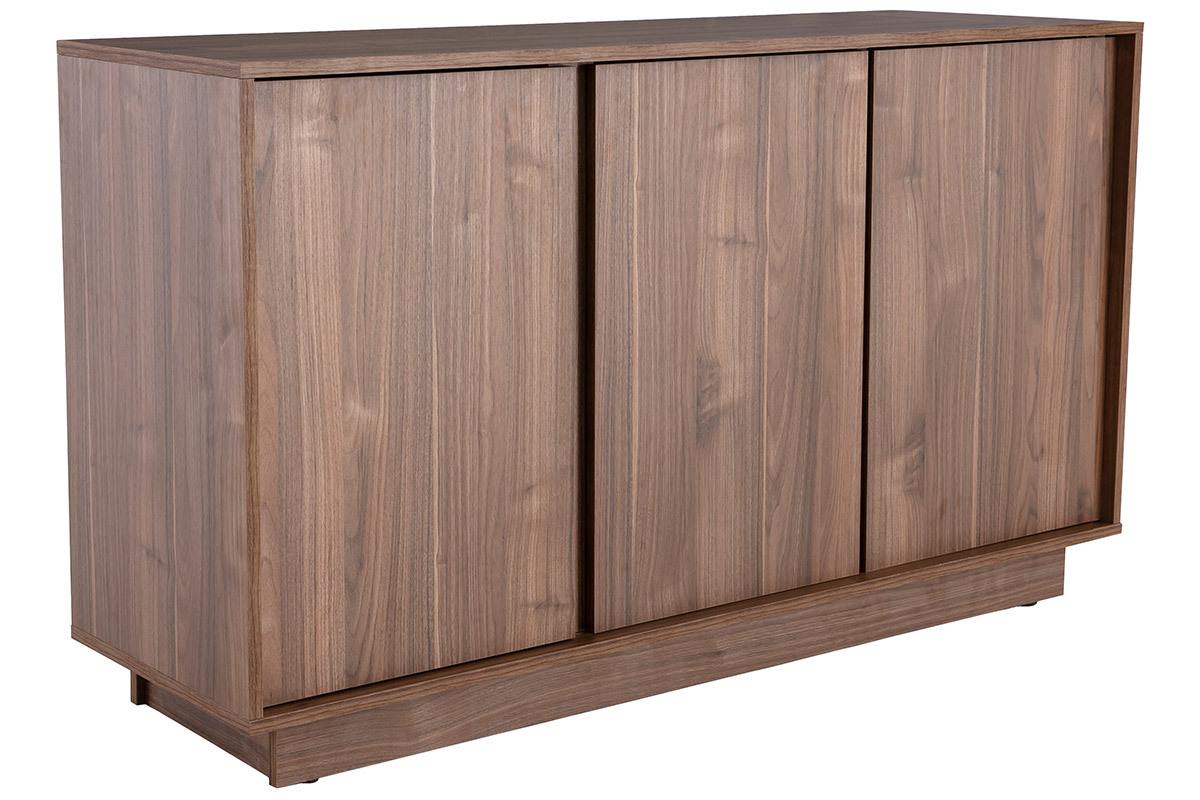 Credenza vintage 3 ante finitura noce L138 cm COMO