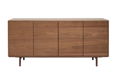 Credenza vintage 4 ante in legno scuro L160 SUVA