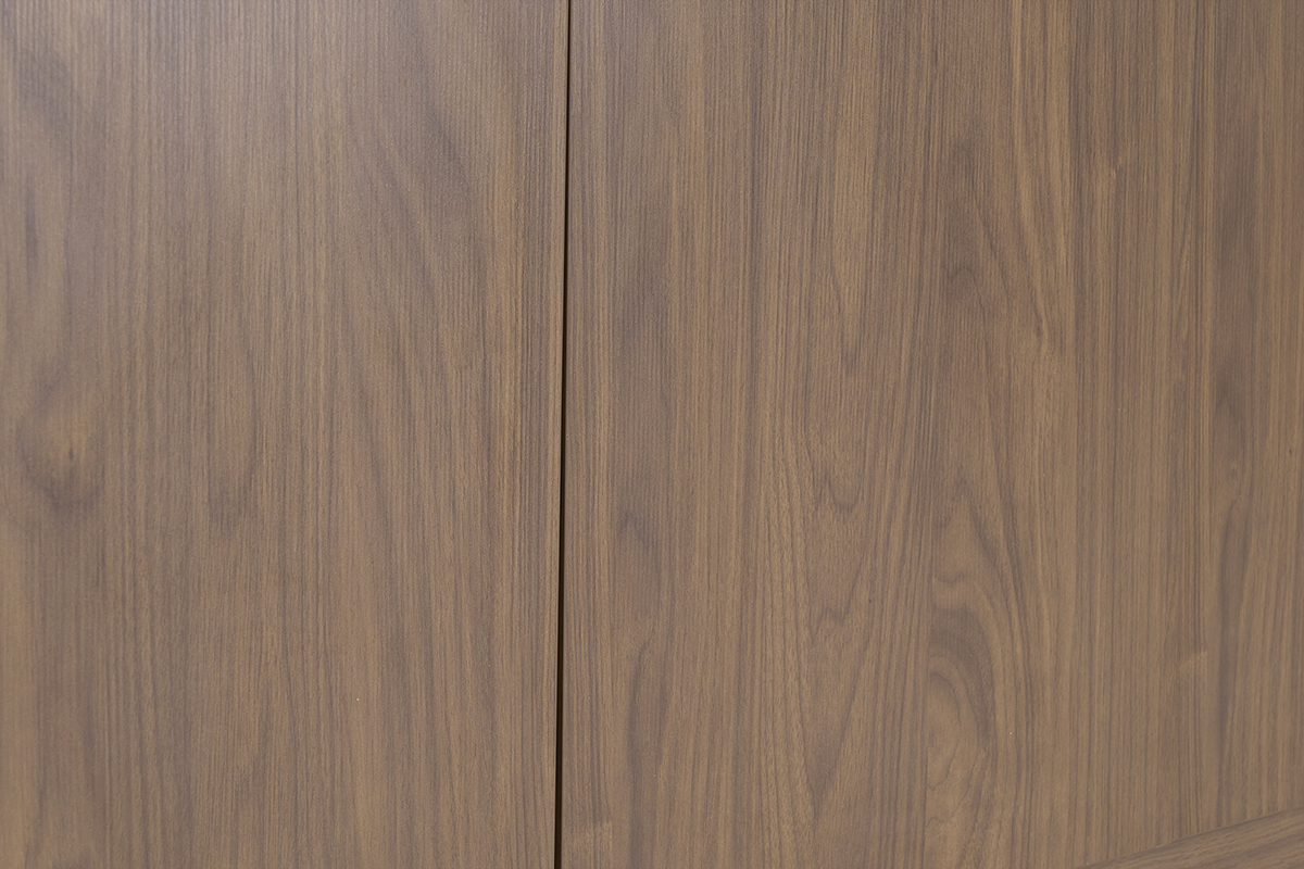 Credenza vintage 4 ante in legno scuro L180 cm SANAA