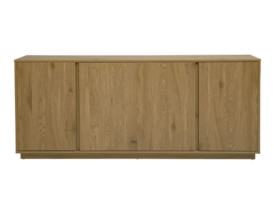 Credenza vintage finitura legno di rovere 4 ante L180 cm MILLOR