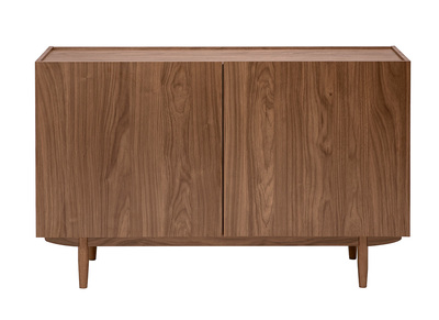 Credenza vintage finitura legno scuro noce 2 ante L120 cm SANAA