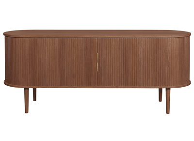 Credenza vintage in legno scuro 2 ante scorrevoli L160 cm EPIC