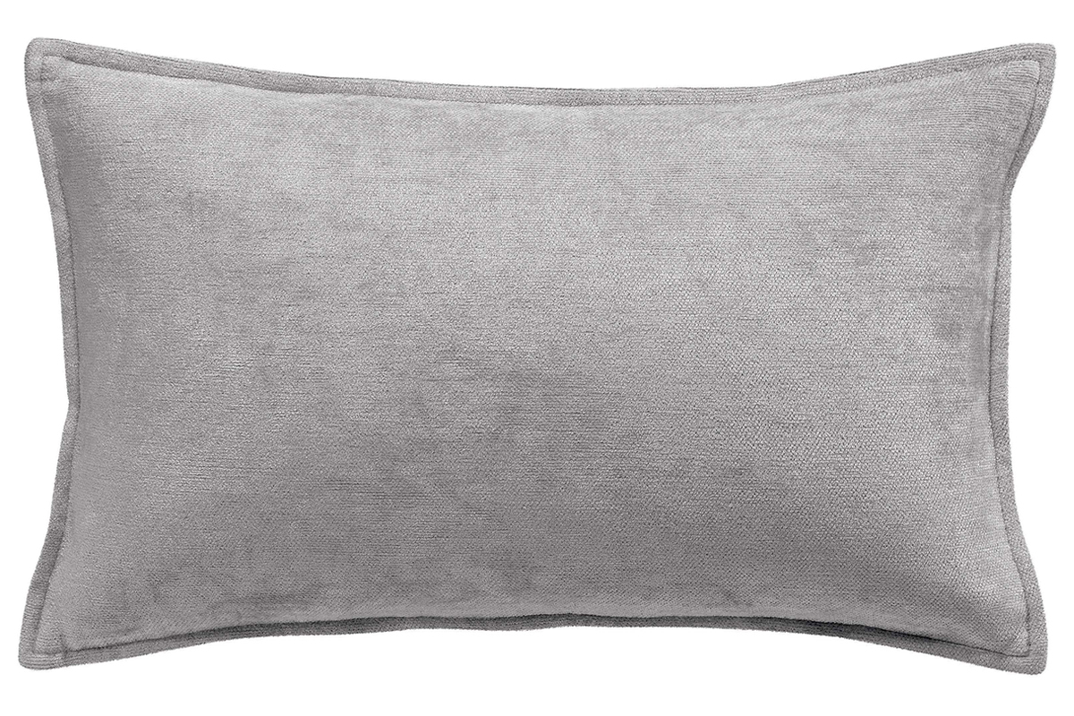Cuscino in velluto grigio 30 x 50 cm ALOU