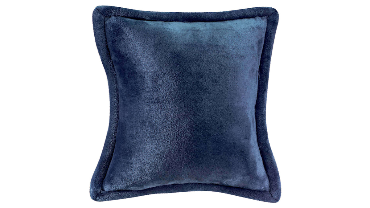 Cuscino morbido blu 50 x 50 cm FERO