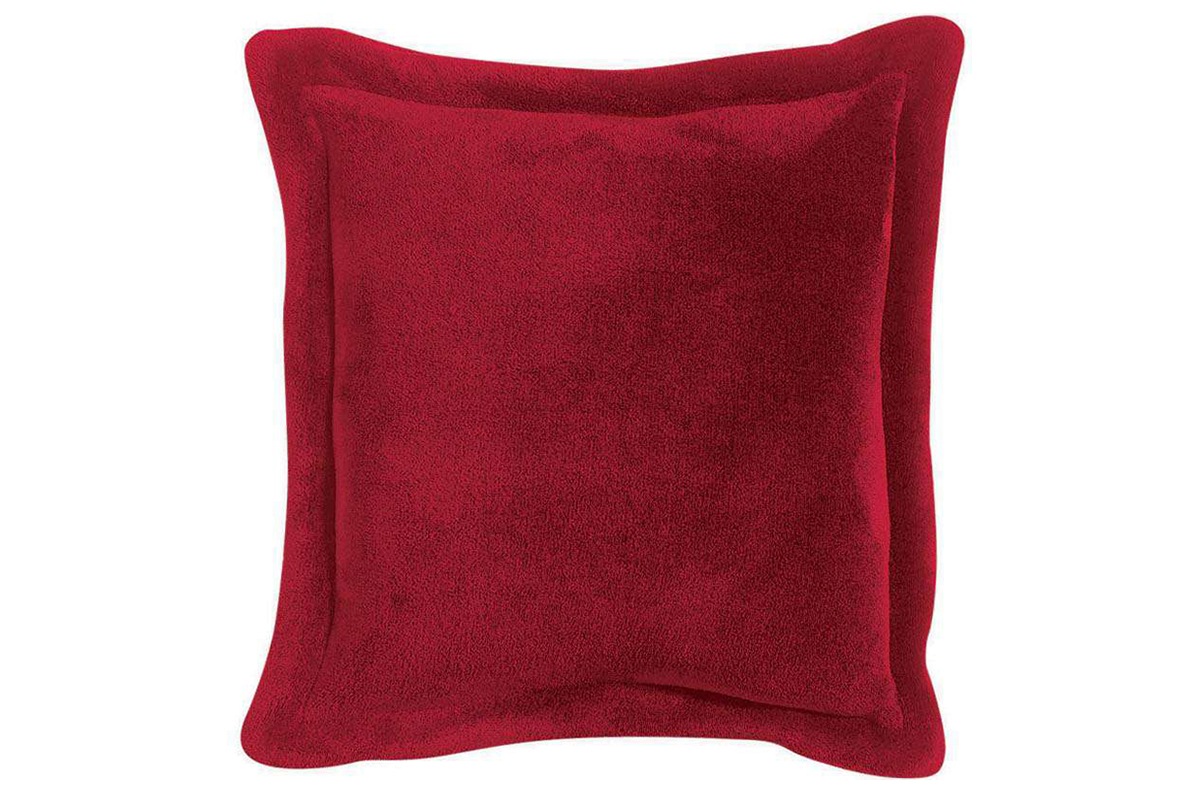 Cuscino morbido rosso 50 x 50 cm FERO