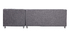 Divano angolare convertibile grigio (angolo destro) MIAMI