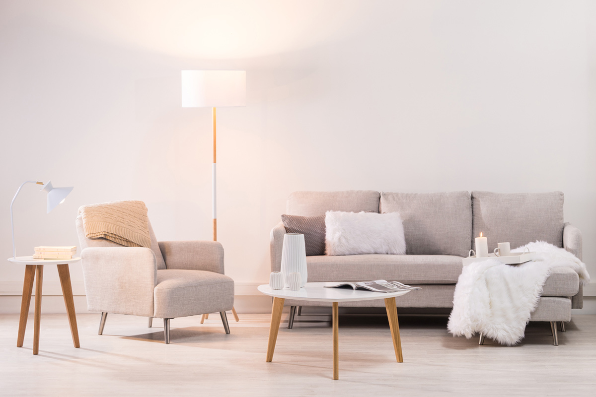 Divano angolare reversibile design 3 posti grigio scuro BART