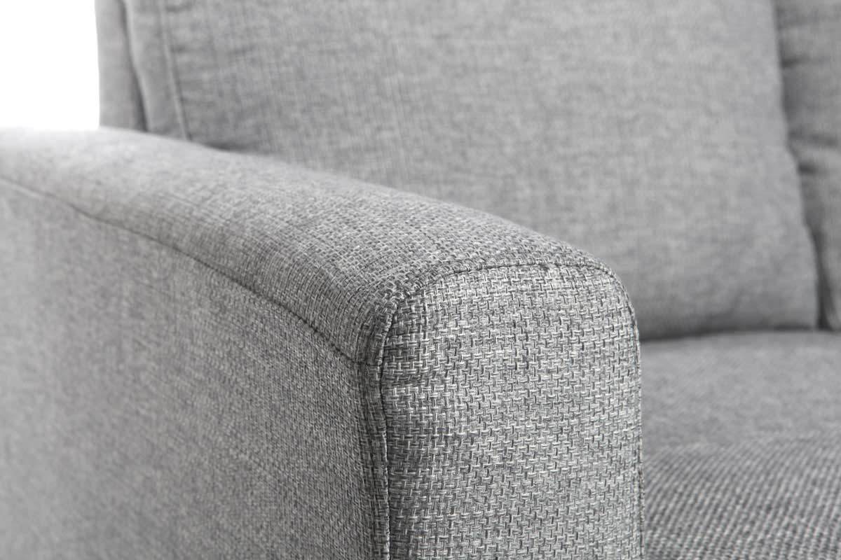 Divano angolare reversibile design grigio ALAMO