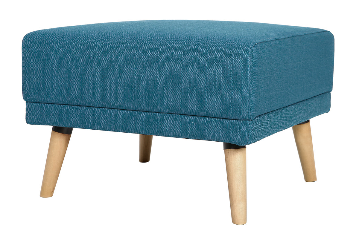 Divano angolo convertibile scandinavo blu ULLA