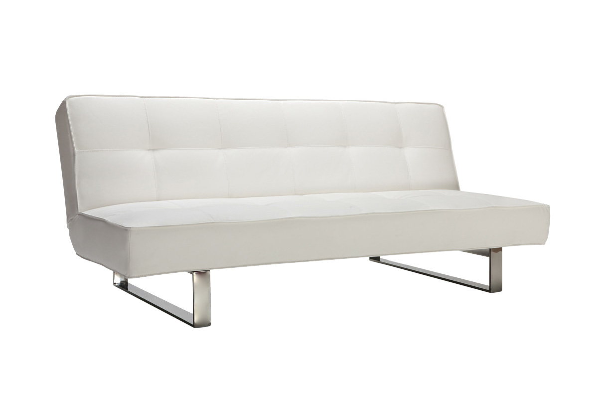 Divano convertibile design bianco CHARLESTON