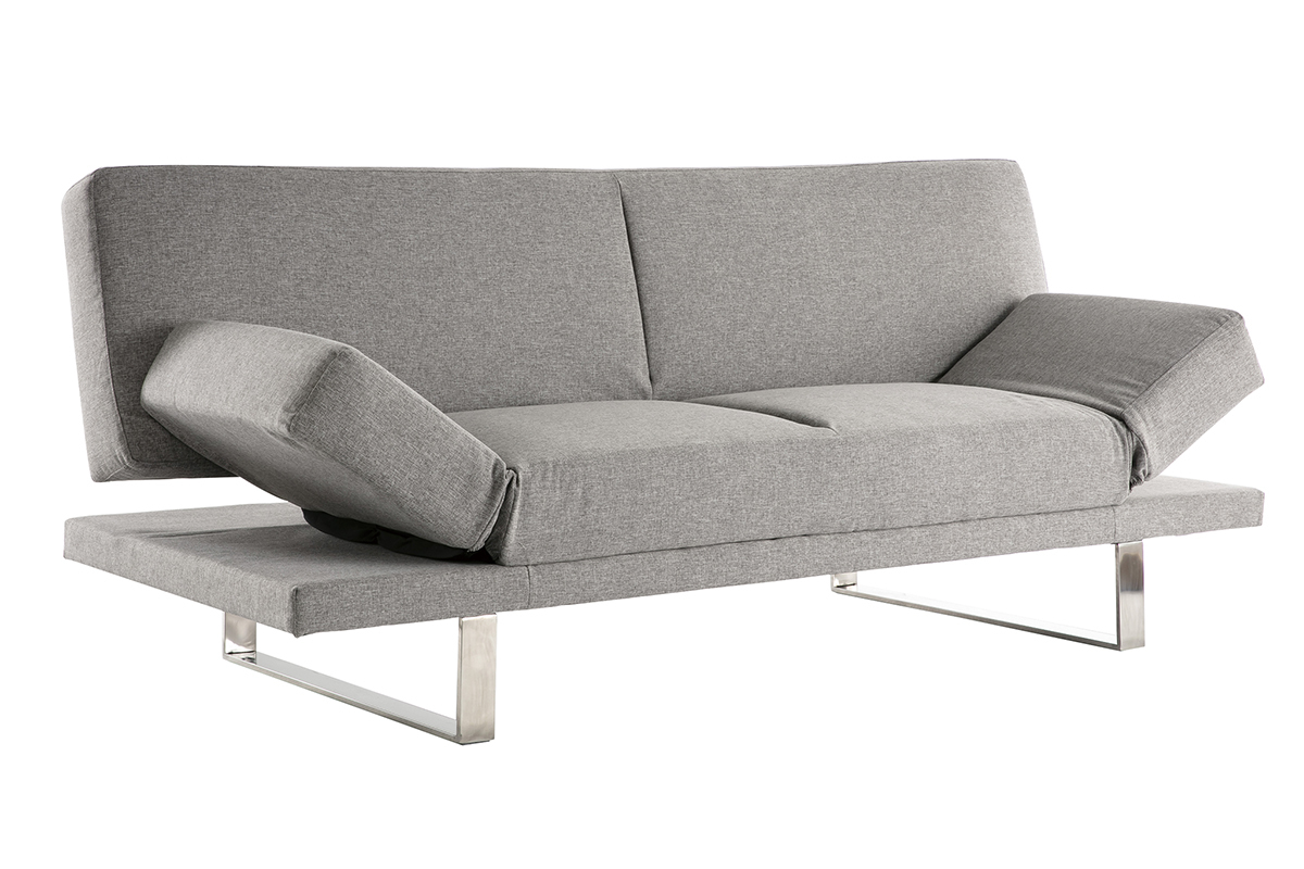 Divano convertibile design grigio ATLANTA