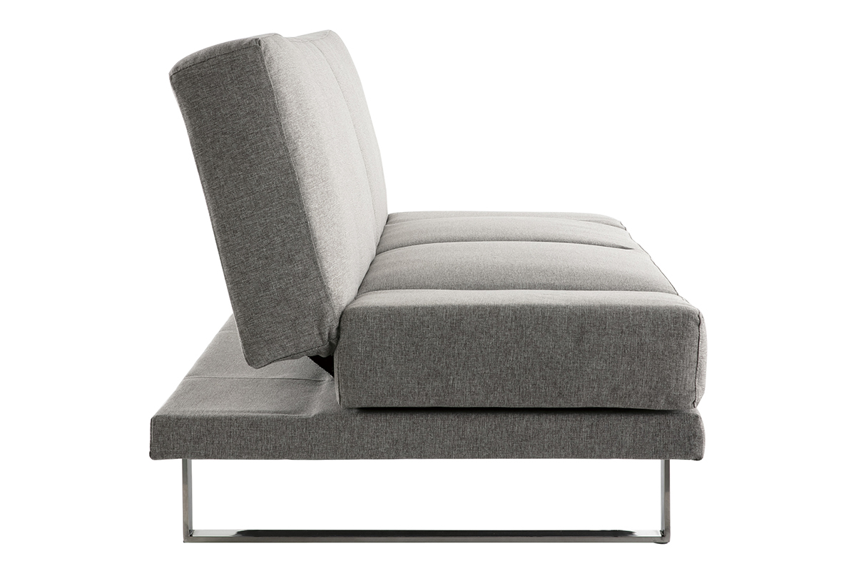Divano convertibile design grigio ATLANTA