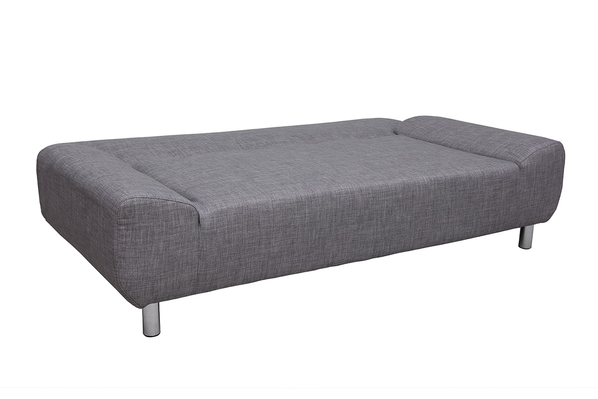 Divano convertibile design grigio chiaro TULSA
