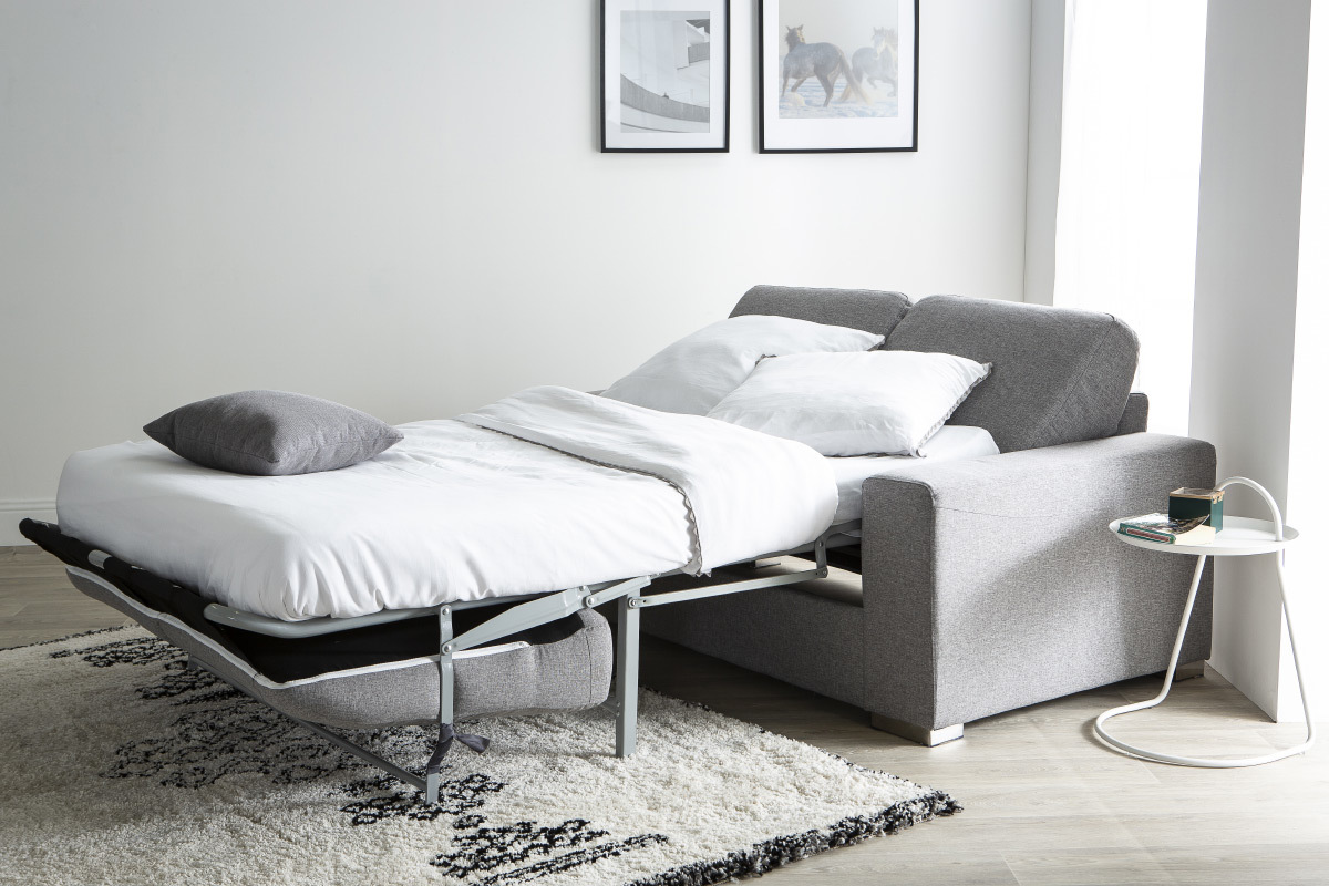 Divano convertibile design grigio RAPIDO HAMILTON