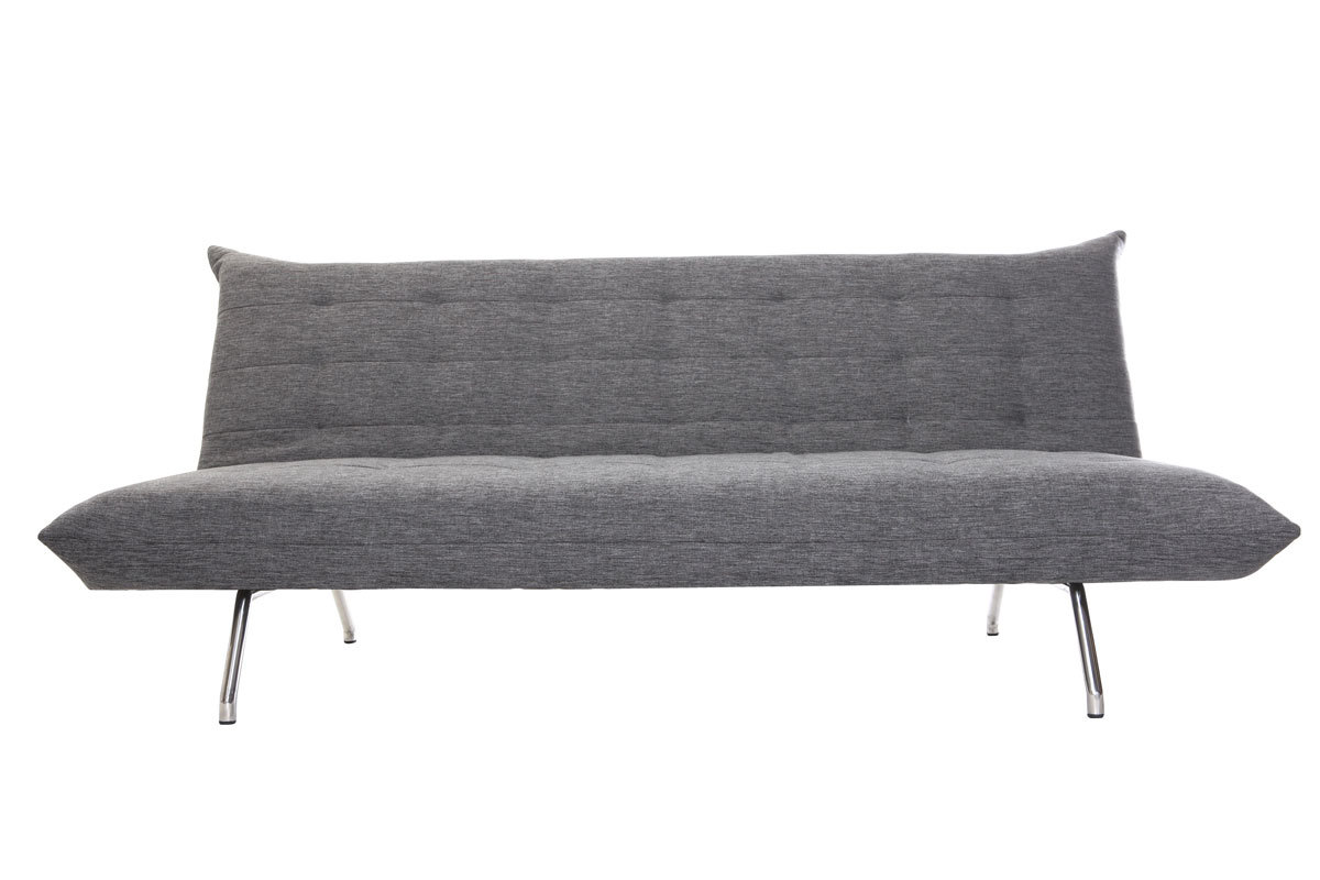 Divano convertibile design grigio scuro OVE