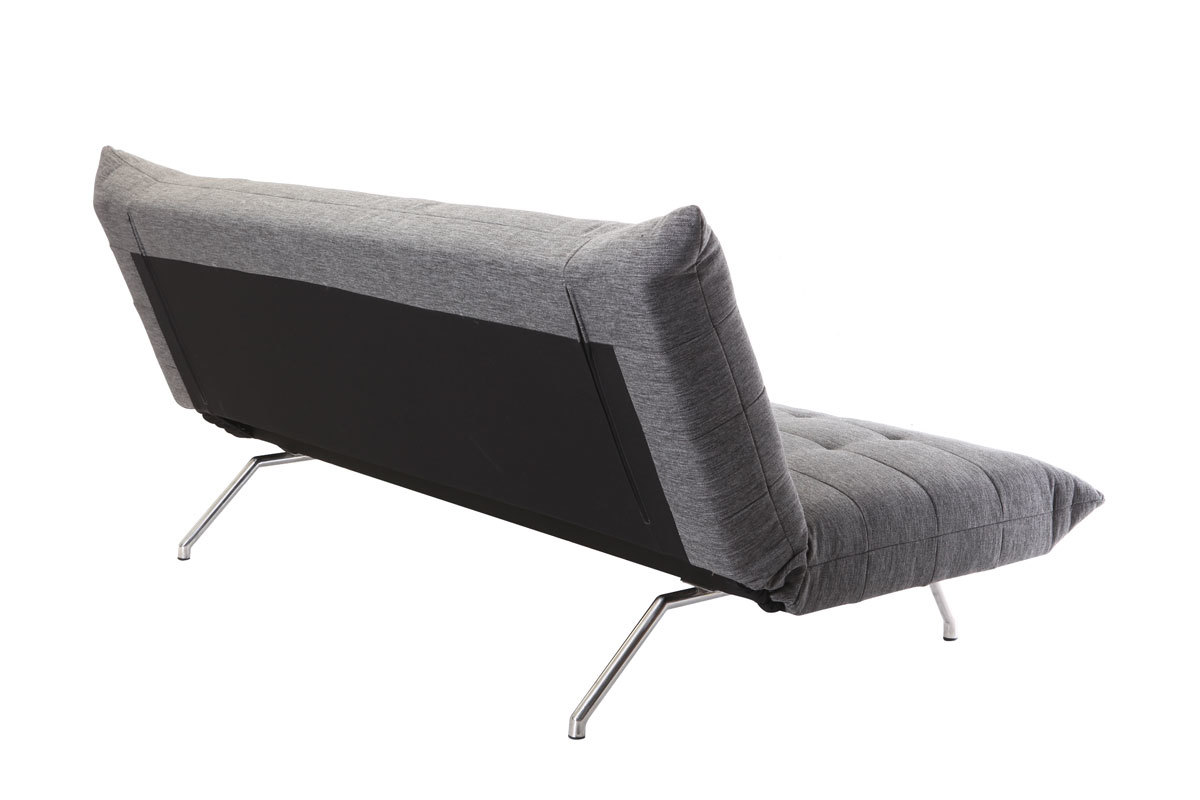 Divano convertibile design grigio scuro OVE