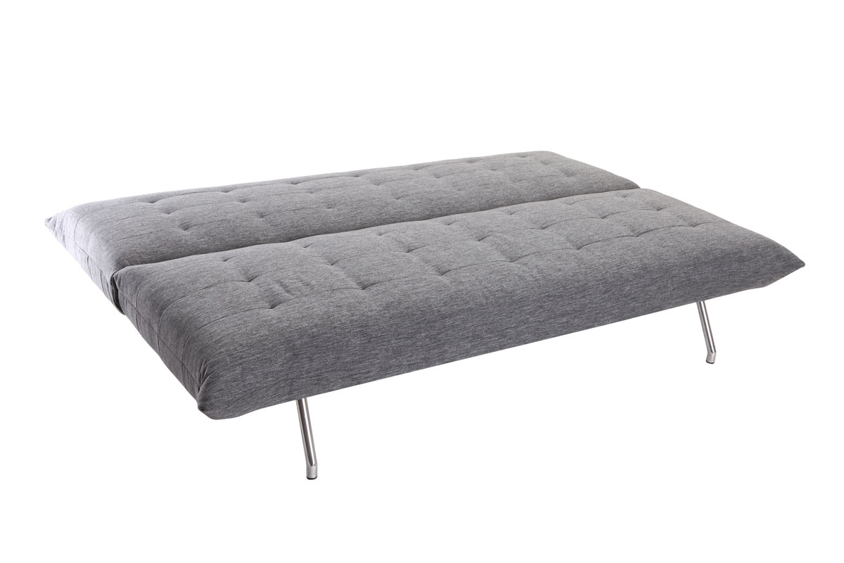 Divano convertibile design grigio scuro OVE