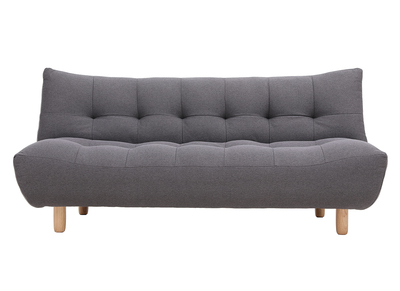 Divano convertibile design scandinavo grigio scuro YUMI