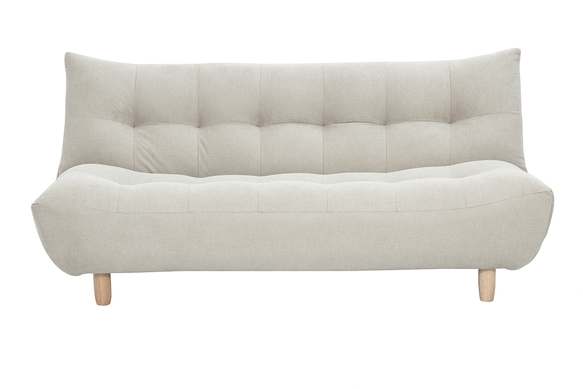 Divano convertibile design scandinavo naturale YUMI