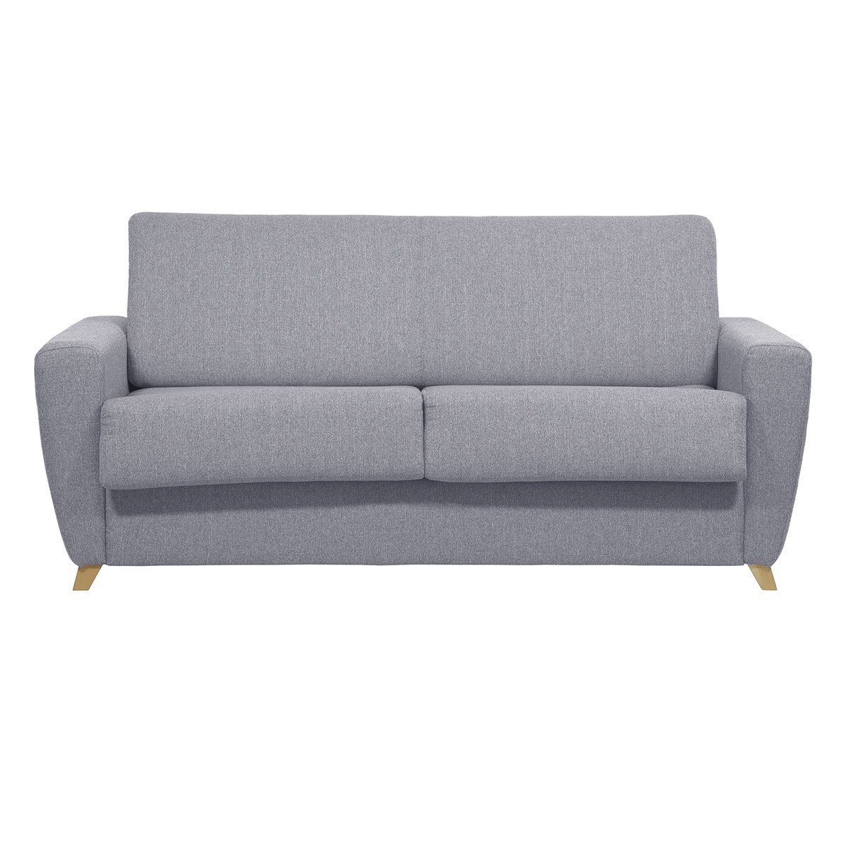Divano convertibile scandinavo grigio chiaro GRAHAM