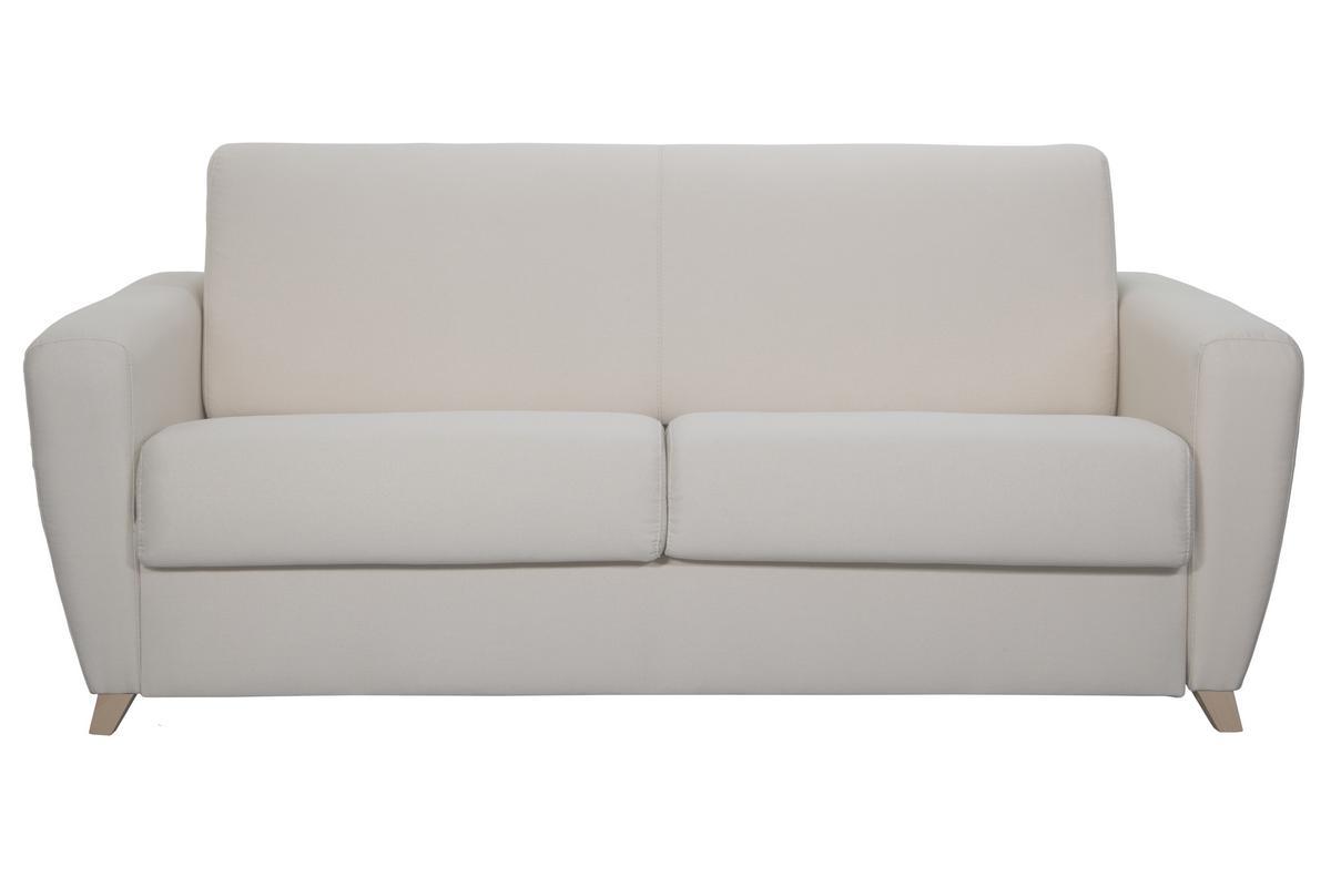 Divano convertibile scandinavo naturale e legno GRAHAM