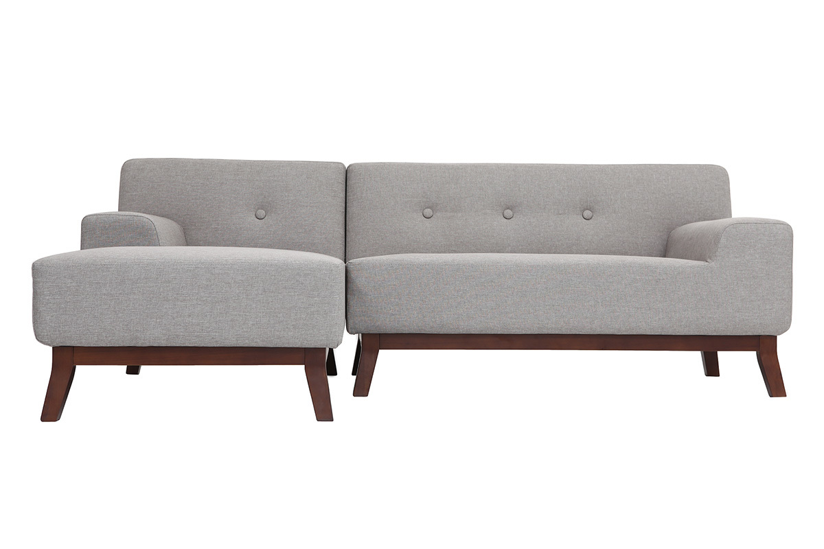 Divano d'angolo design VILA grigio