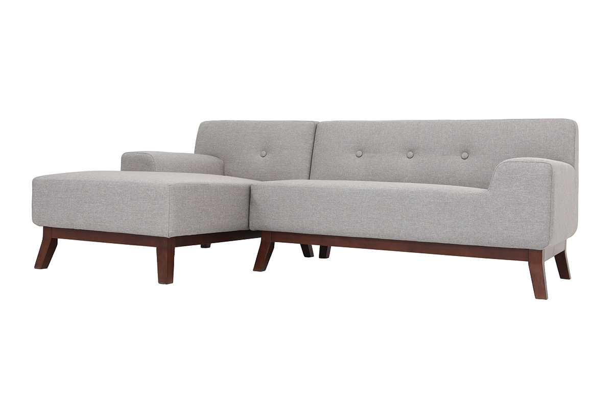 Divano d'angolo design VILA grigio