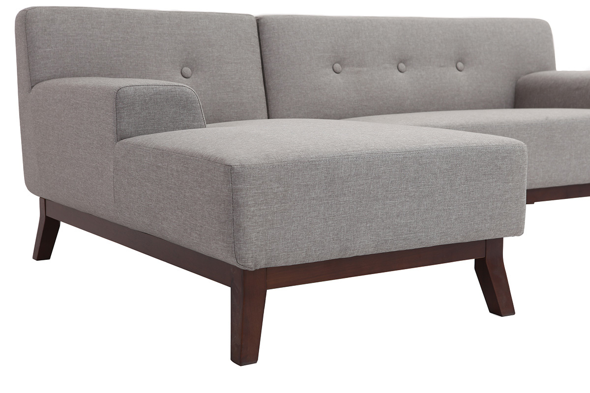 Divano d'angolo design VILA grigio