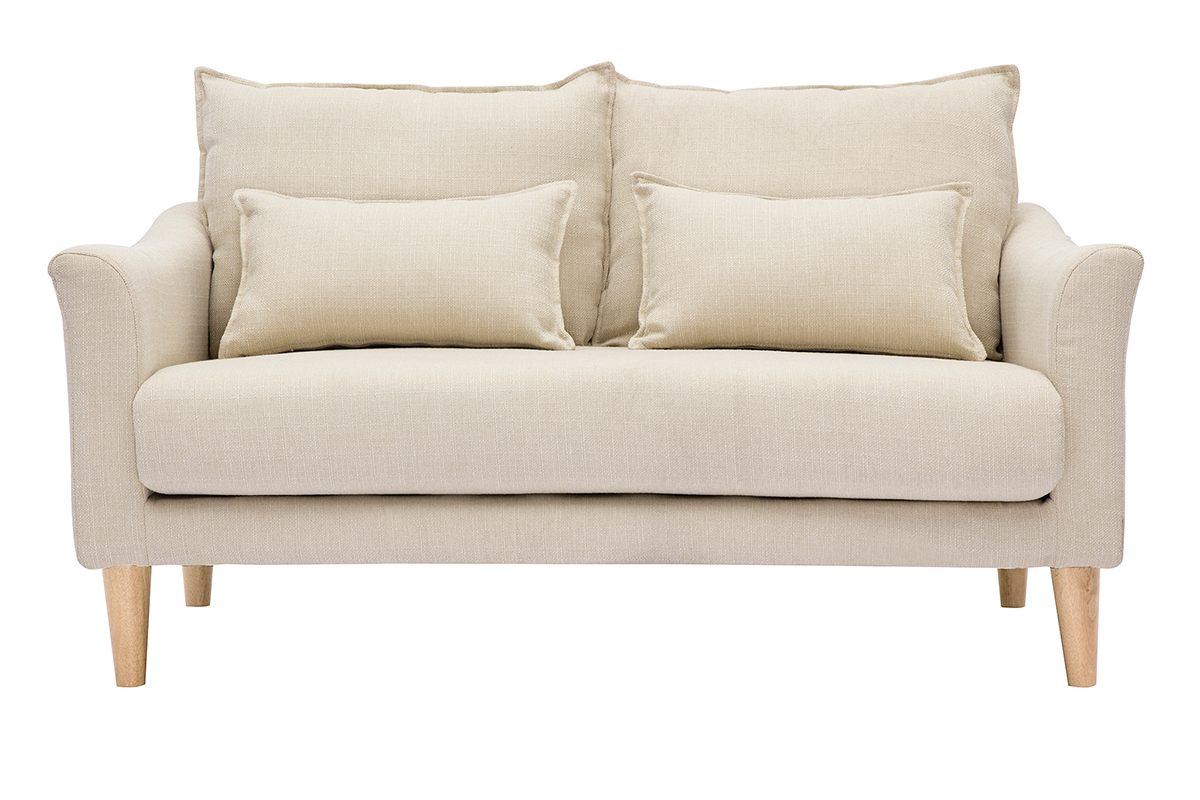 Divano design 2 posti Beige KATE