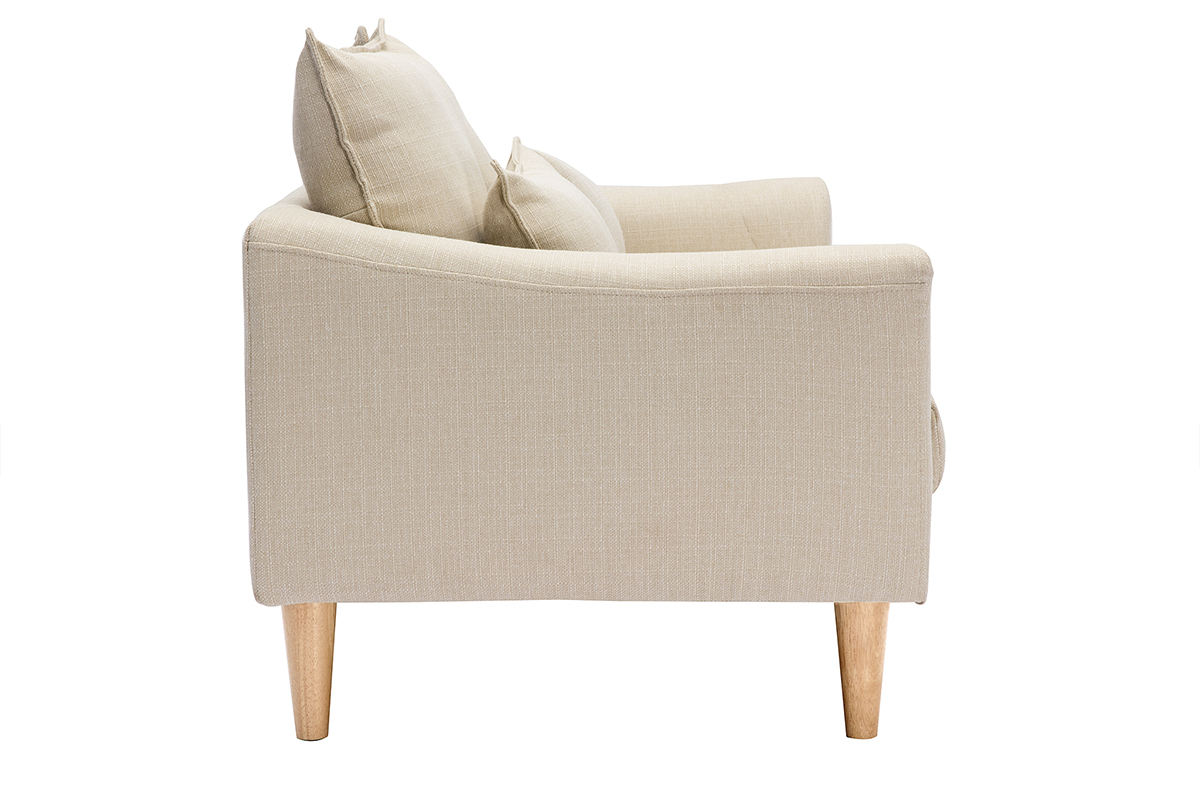 Divano design 2 posti Beige KATE