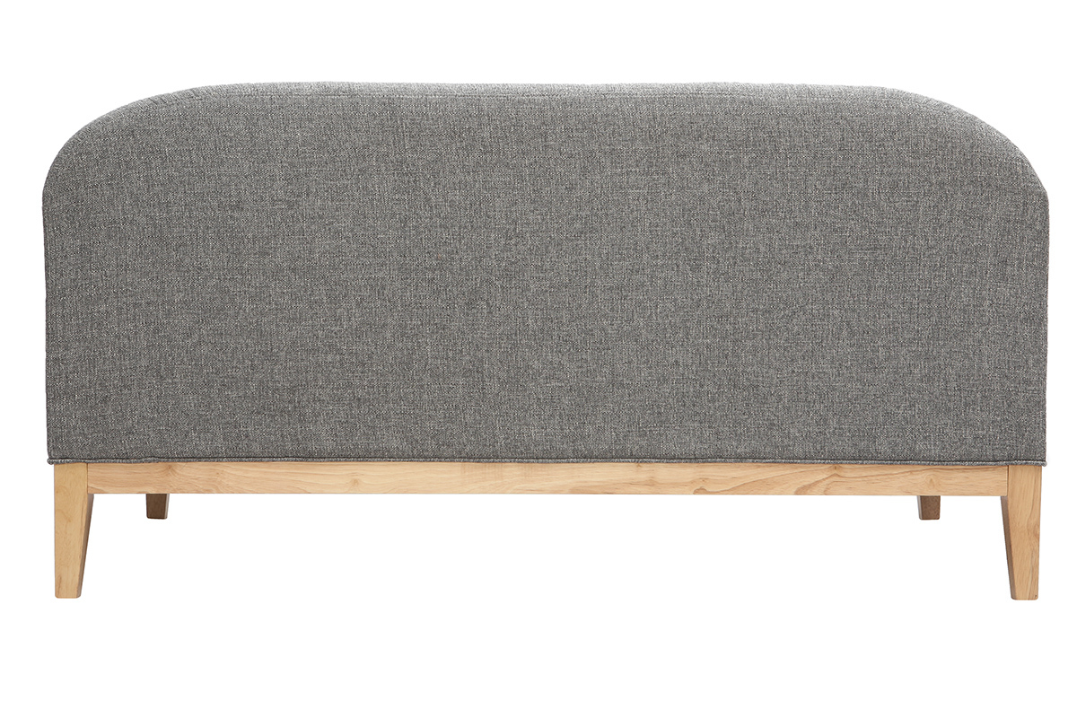 Divano design 2 posti Grigio MARY