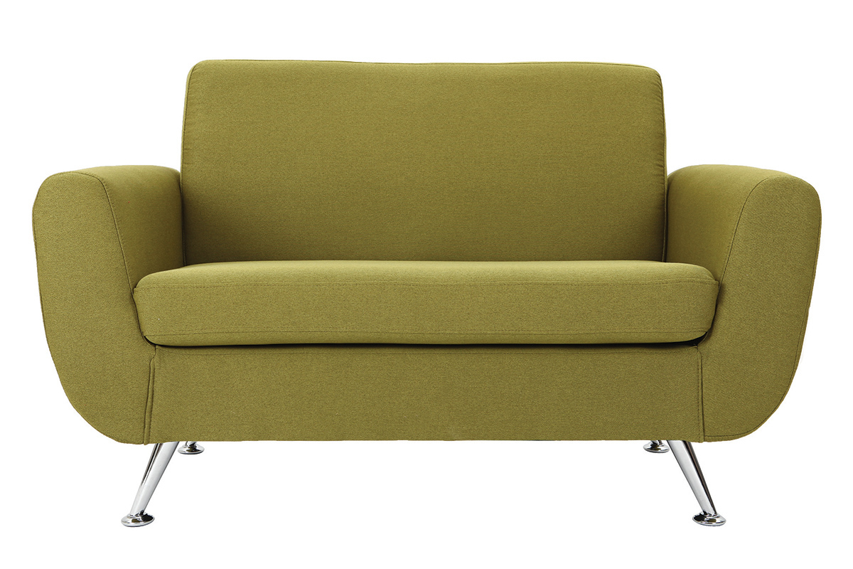 Divano design 2 posti verde PURE