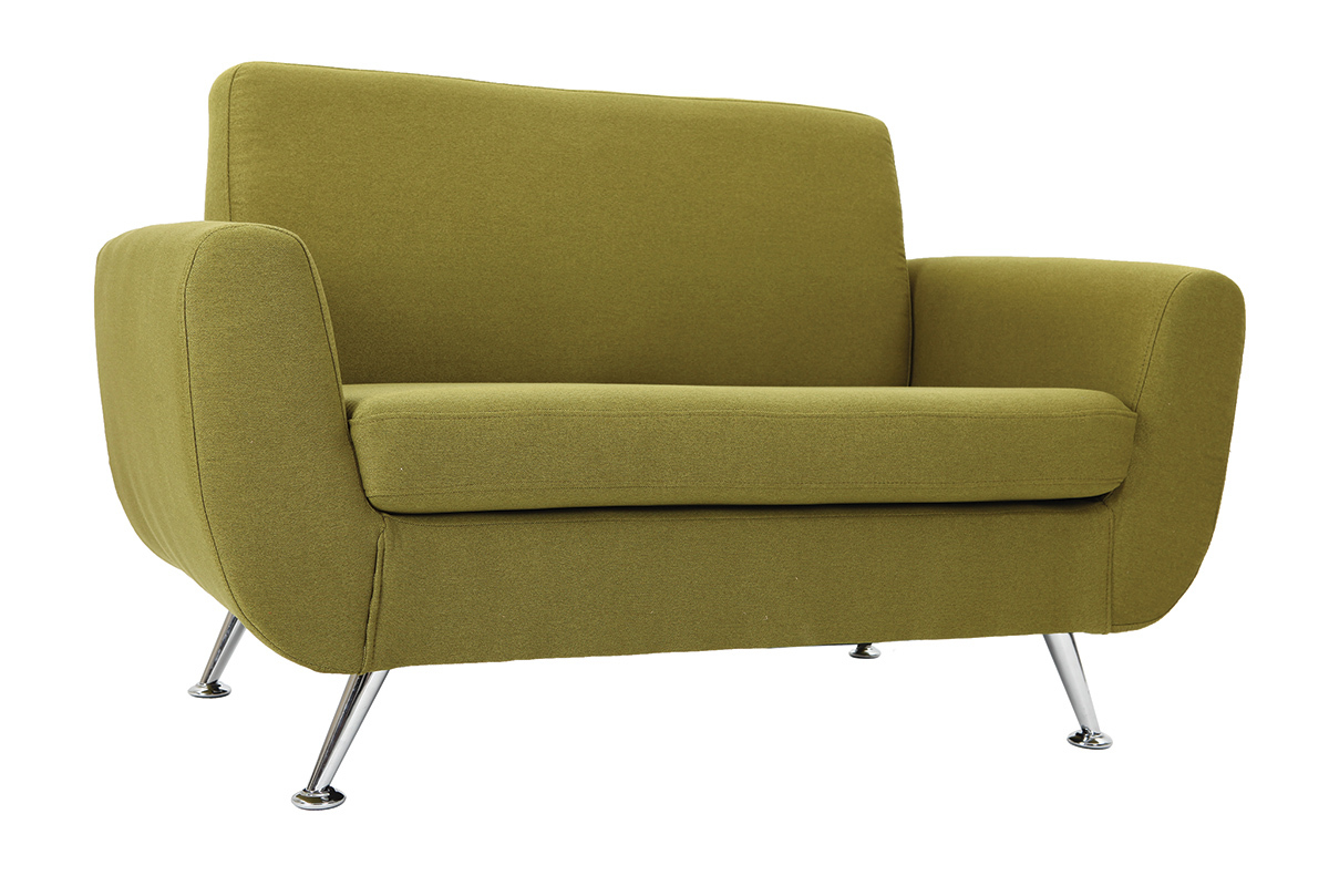 Divano design 2 posti verde PURE