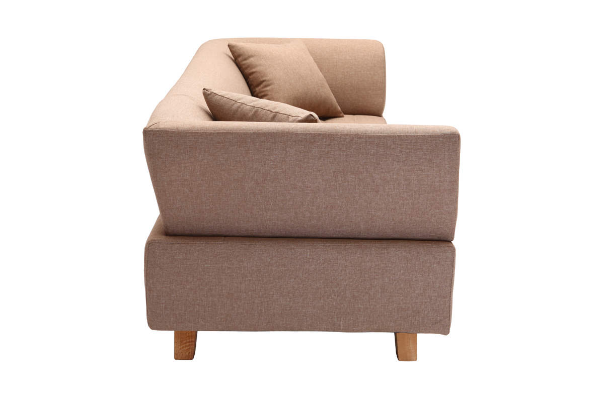 Divano design 3 posti beige ARTIC