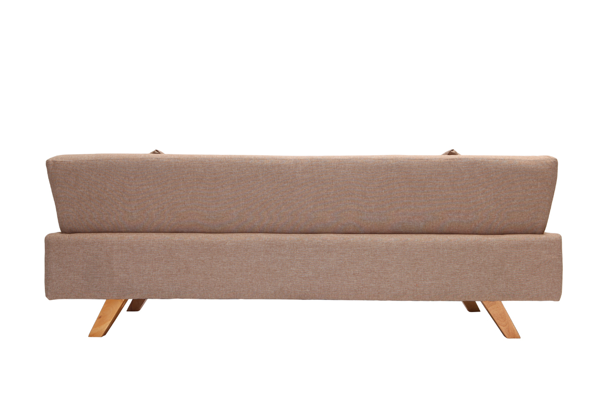 Divano design 3 posti beige ARTIC