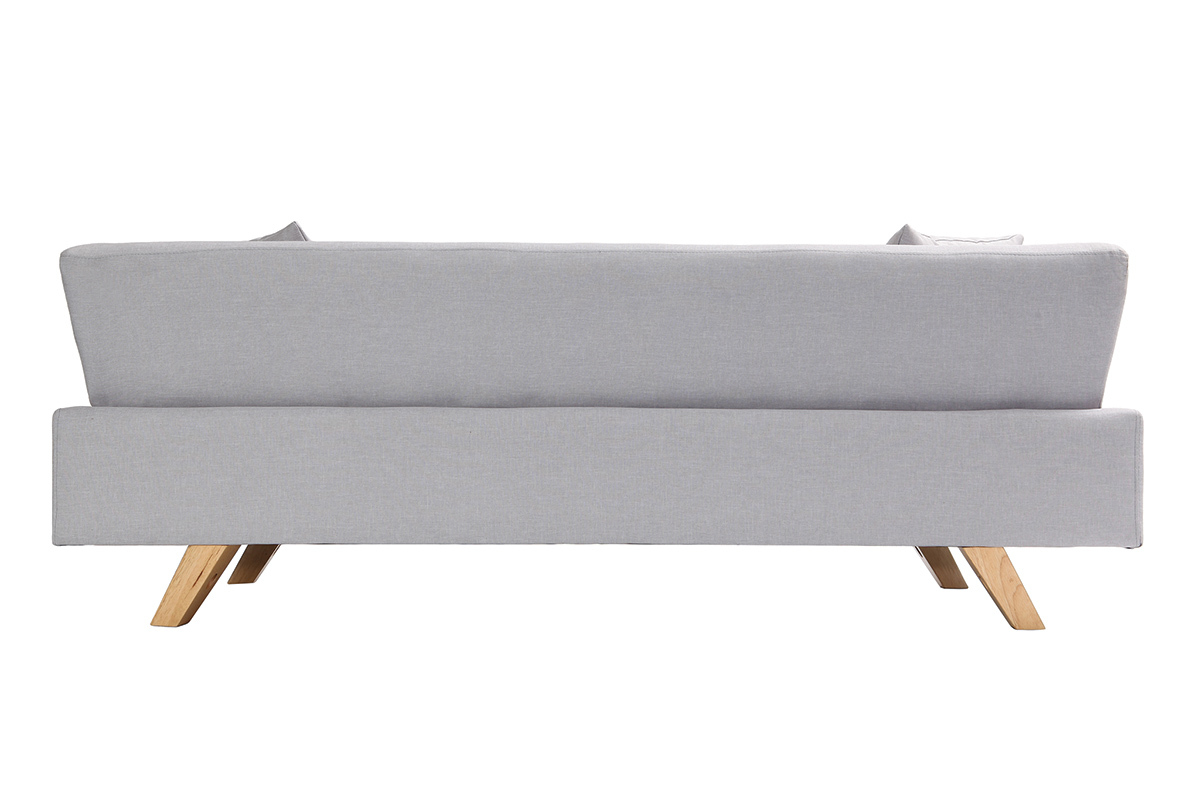 Divano design 3 posti grigio ARTIC