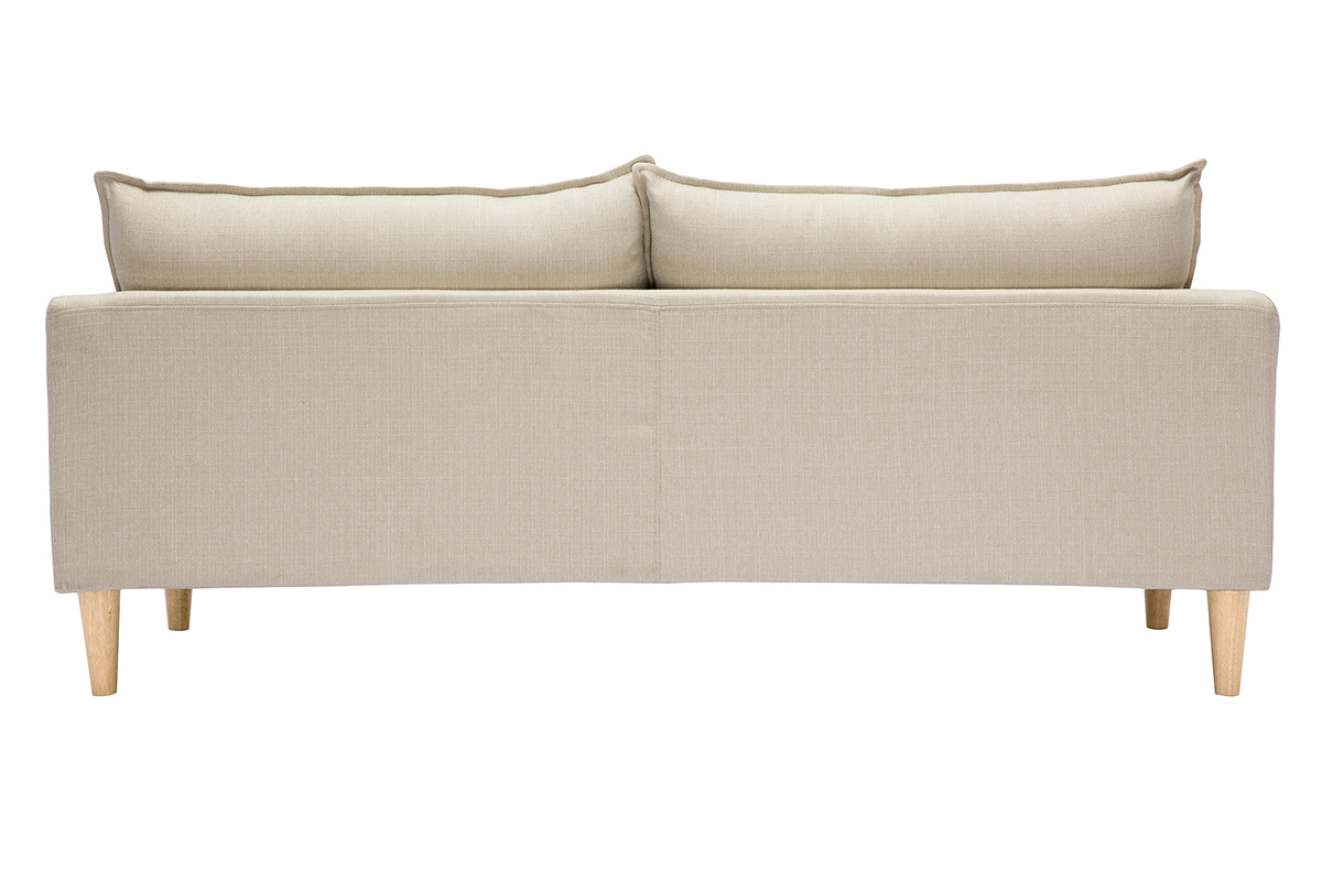 Divano design 3 posti grigio KATE