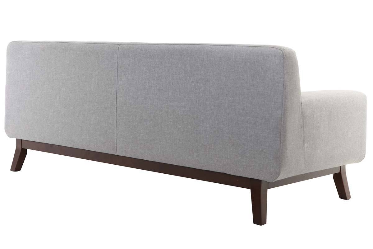 Divano design 3 posti grigio VILA